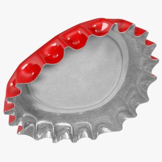 3D Bent Bottle Cap(1) model