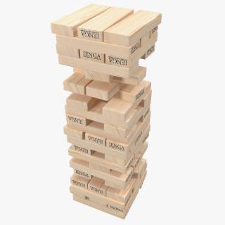 3D Jenga Tower