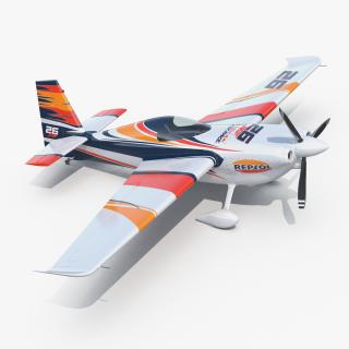 3D Zivko Edge 540 Aerobatic Aircraft model