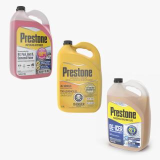 3D model Preston Antifreezes Collection