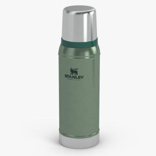 Stanley Adventure Vacuum Bottle Green 3D