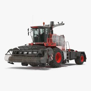 3D Combine Harvester Generic Dirty