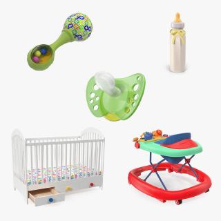 3D Childcare Products Collection 2