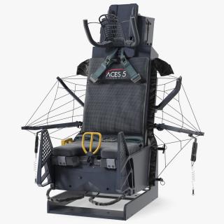 3D model Ejection Seat ACES 5