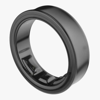 Samsung Galaxy Ring Titanium Black 3D model