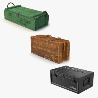 Ammo Crates Collection 3 3D model