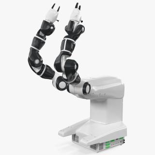 3D Dual Arm Collaborative Robot model