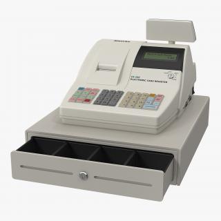 Electronic Cash Register 3D model