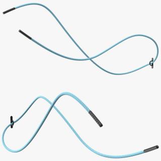 3D Battle Rope Alternating Waves Position model