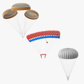 3D Parachutes Collection