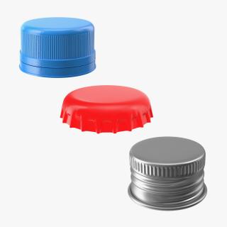 Bottle Caps Collection 3 3D model