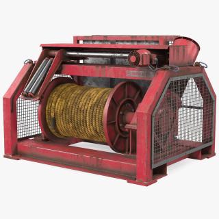 3D model Romica Hydraulic Mooring Winch