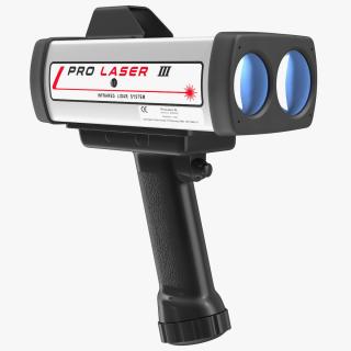 3D model Kustom ProLaser III LIDAR Speed Gun