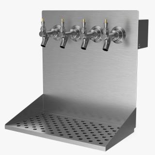 3D model Wall Mount Beer Dispenser