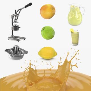 3D Juice Equipment Collection 3 model