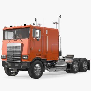 3D Cabover Truck model