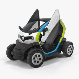 3D model Renault Twizy 2018 Rigged