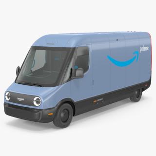 3D model Amazon Electric Delivery Van Rigged