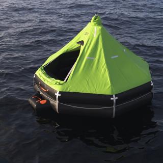 3D model Air-Filled Life Raft