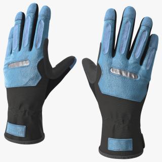 Heavy Duty Safety Gloves 3D model