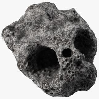 3D model Meteorite Black