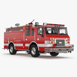 Pumper Fire Truck 3D