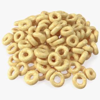 3D Oats Cereals Rings model