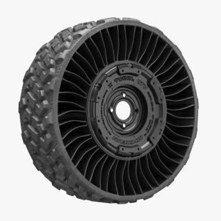 3D Airless Tire for UTVs Michelin X Tweel model