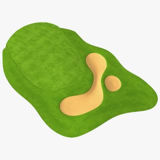 3D model Golf Course Sand Pit