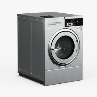 3D model Speed Queen SCT060 Hardmount Washer-Extractor