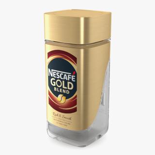 Empty Nescafe Gold 200g Jar 3D