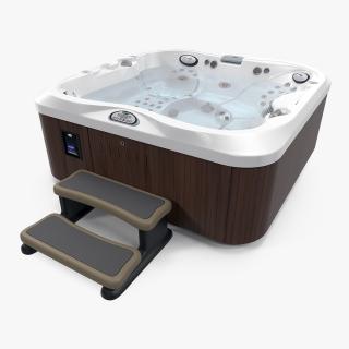 Jacuzzi J-335 Six Person Hot Tub 3D