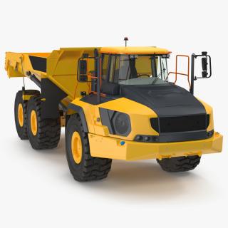 Articulated Dump Truck Rigged 3D model