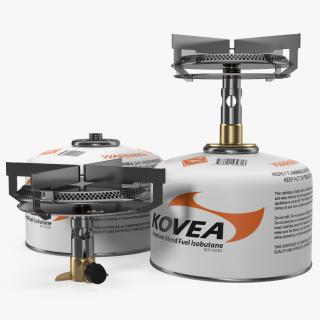 Single Burner Camping Gas Stove Kovea 3D