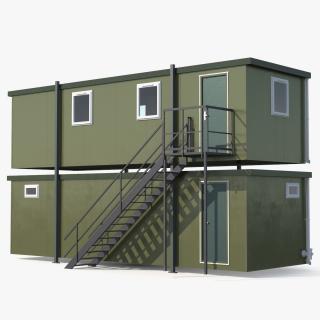 3D Prefabricated Portable Two Story Building