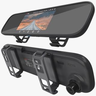 3D Rearview Mirror Xiaomi 70mai Smart Dash Cam model