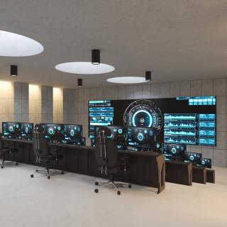 Control Room 2 3D model