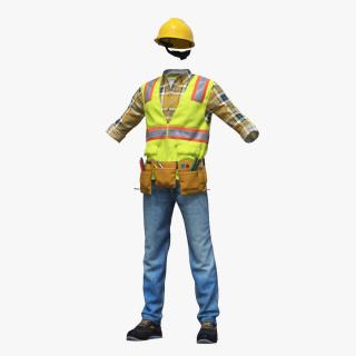 3D Clothing for Construction Workers model