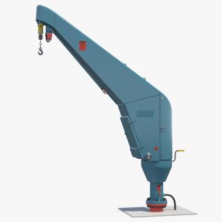 Crane for Offshore Platform 3D