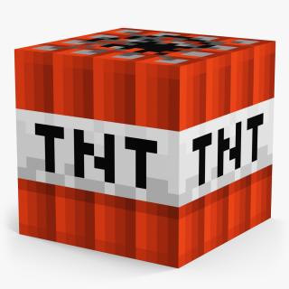 3D model Minecraft Multi TNT Block