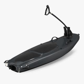 3D model Carbon Jet Surfboard