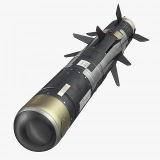 Javelin Missile Rigged 3D