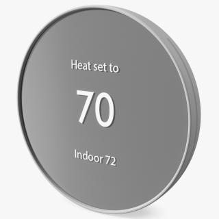 3D Google Nest Thermostat White model