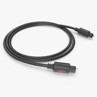 Optical Audio Cable 3D model