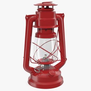 Retro Kerosene Lamp 3D model