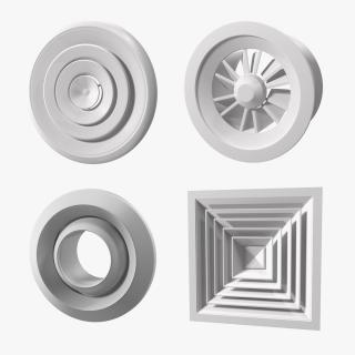 Air Vents Collection 2 3D