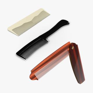 3D Combs Collection 2 model