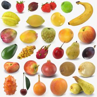 Fruits 3D Models Collection 5 3D model