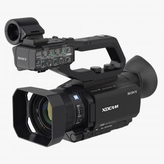 Professional XDCAM Compact Camcorder Sony PXWS X70 Rigged 3D