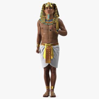 Egypt Pharaoh Standing 3D